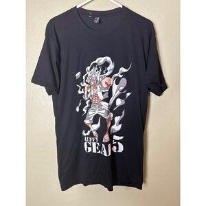 LUFFY GEAR 5 T-shirt Black Size Medium Anime